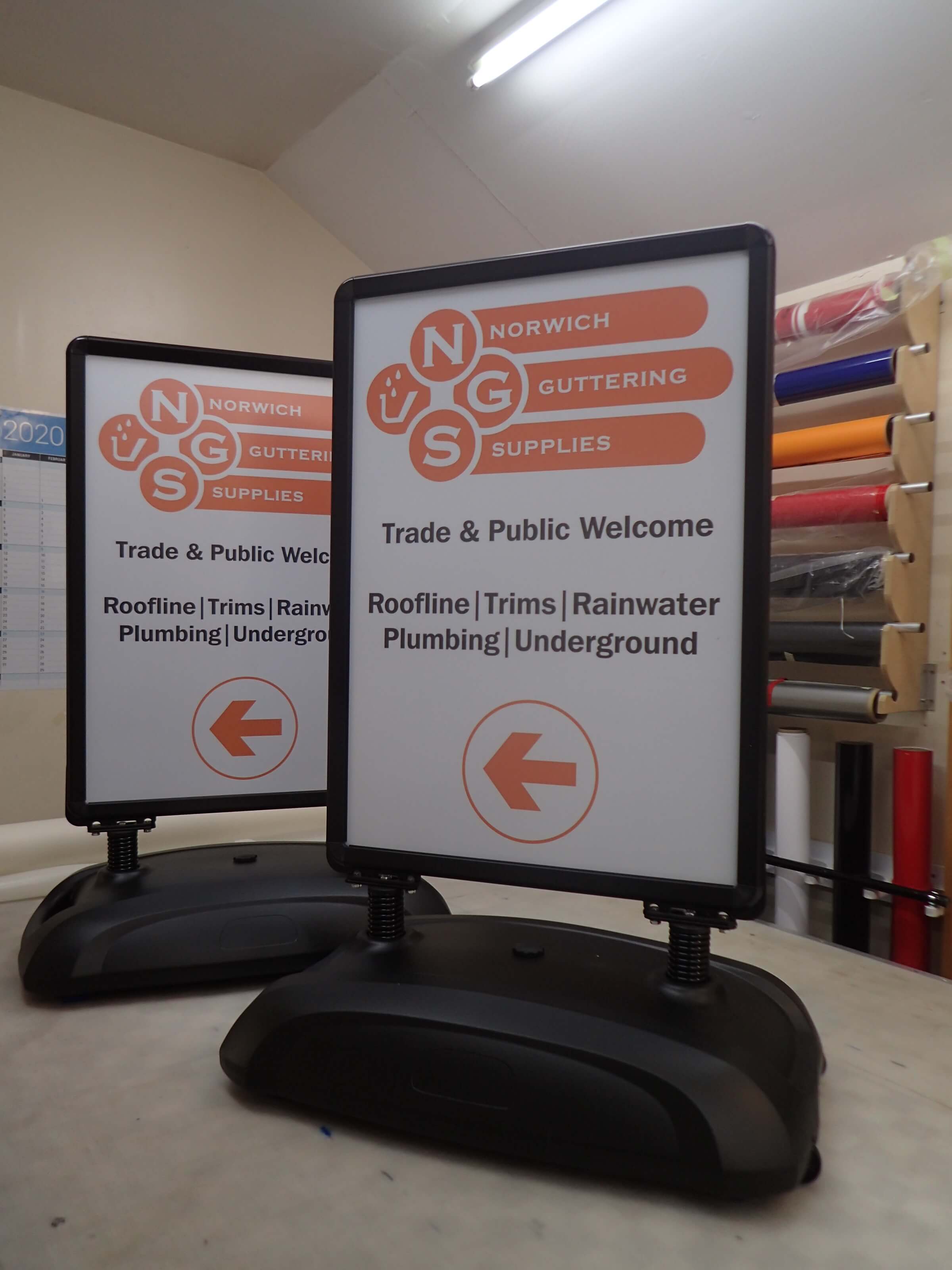 Soanes Signs of Norwich - Pavement & Street Signs - Work Example 11